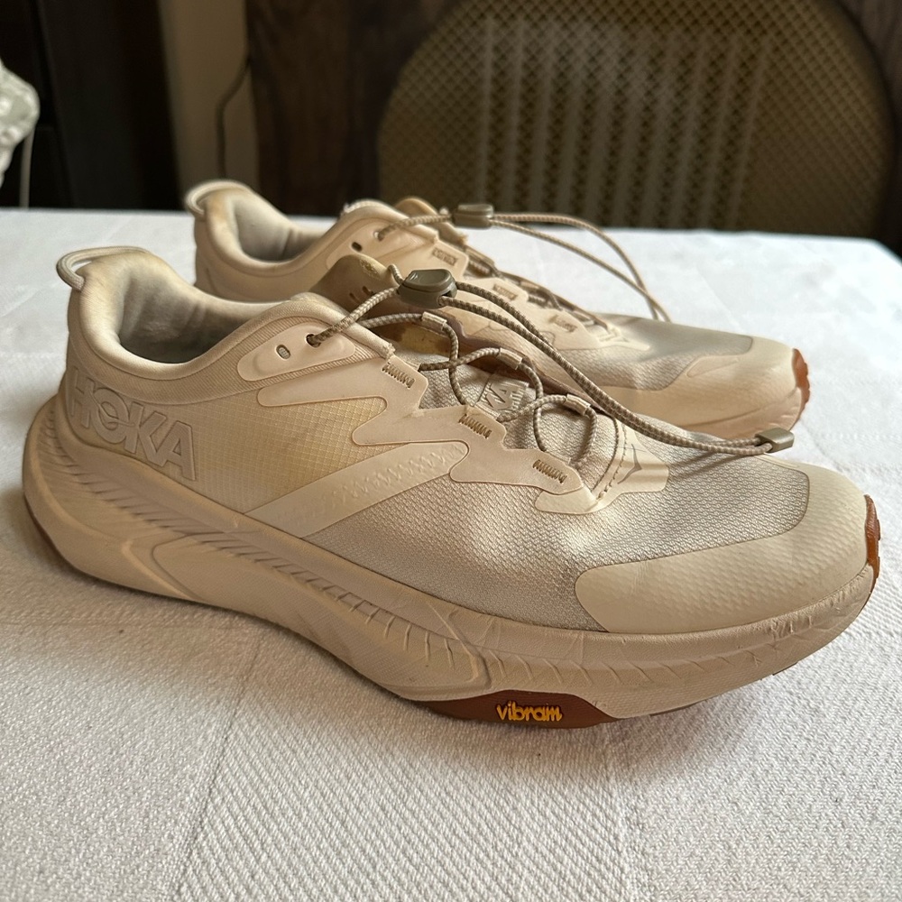 Hoka Transport Cream Running Shoes